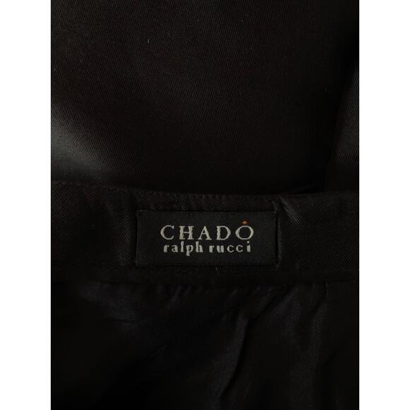 Vintage Chado Ralph Rucci Silk Shatung Skirt XS - Picture 10 of 10